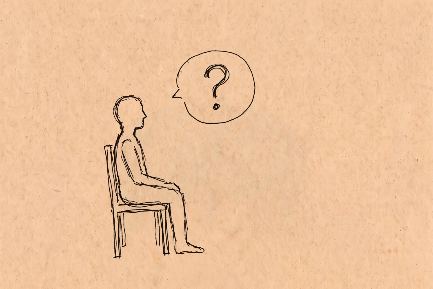 A question comes up, and drifts past